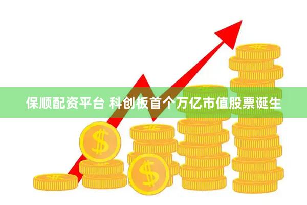 保顺配资平台 科创板首个万亿市值股票诞生